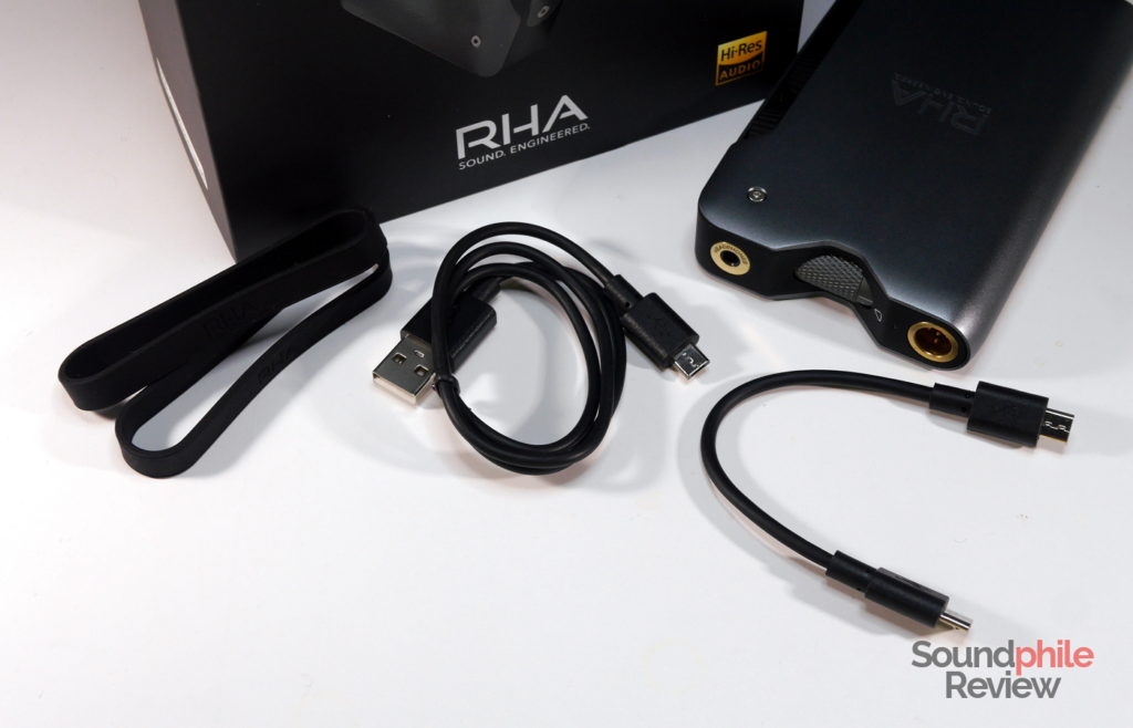 RHA Dacamp L1 accessories