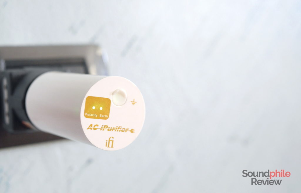 iFi AC iPurifier in a wall socket