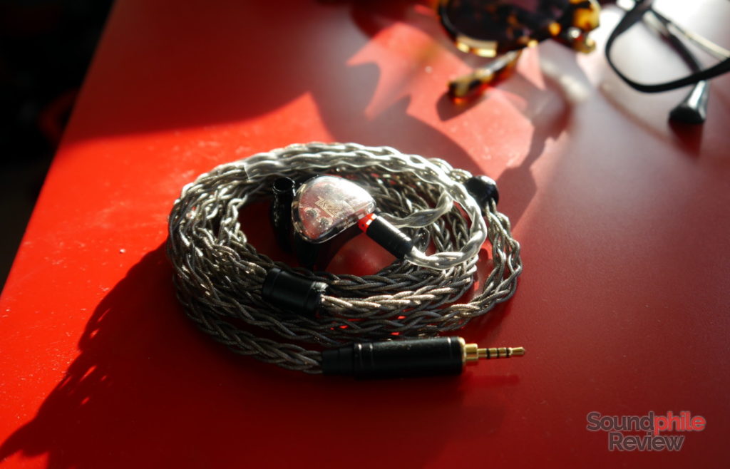 Yinyoo brown 8-core silver plated cable