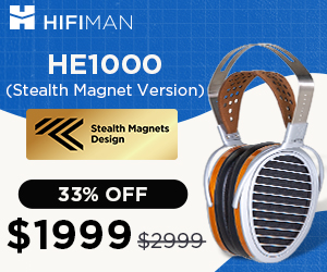 HiFiMAN HE1000 on offer for $1999