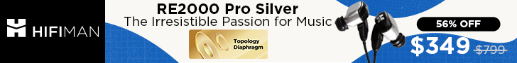 HiFiMAN RE2000 Pro Silver on offer for $349